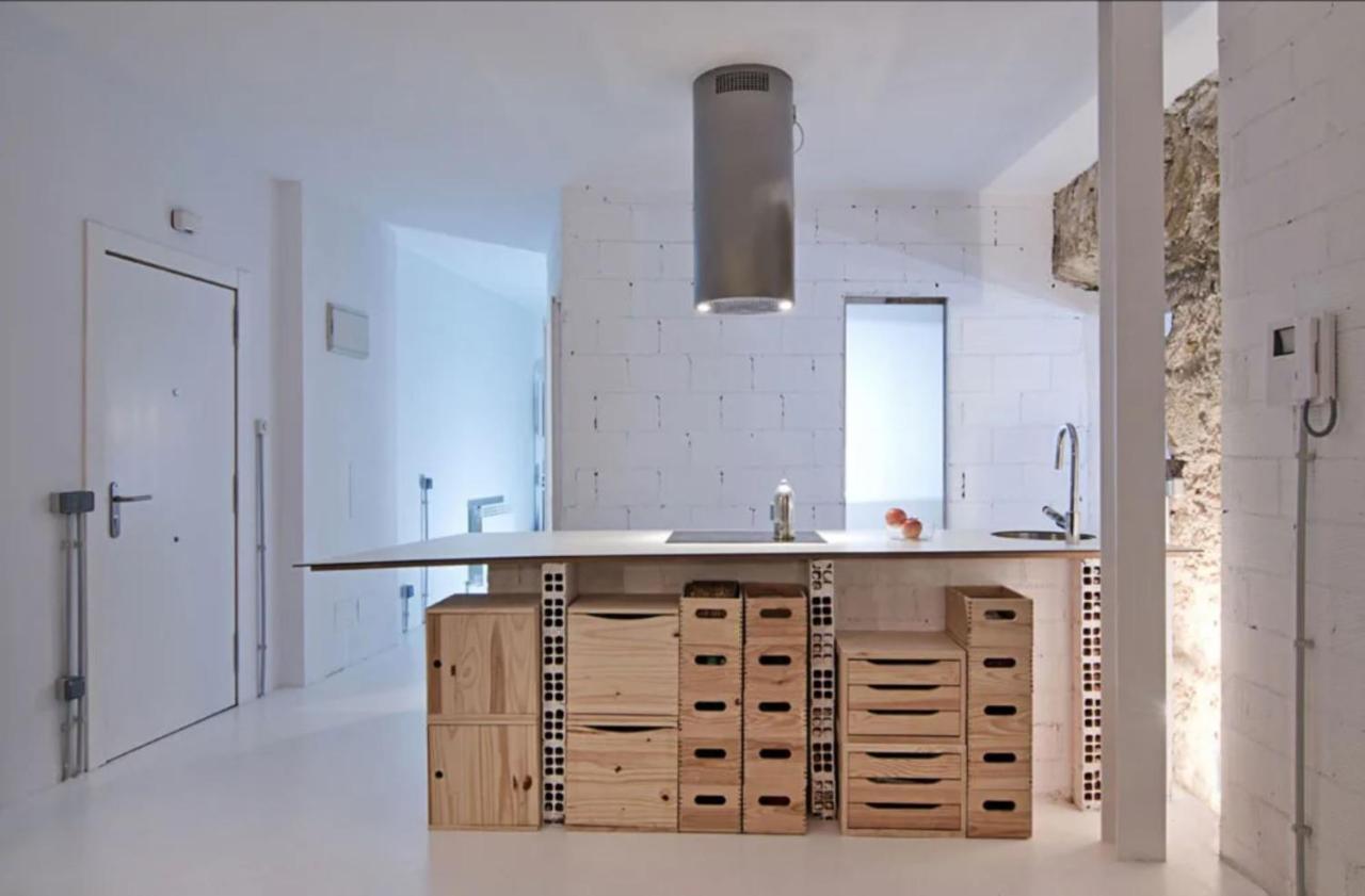 Loft-Atelier En Oviedo Leilighet Eksteriør bilde